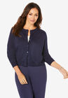 Jewelneck Cardigan, , alternate image number null