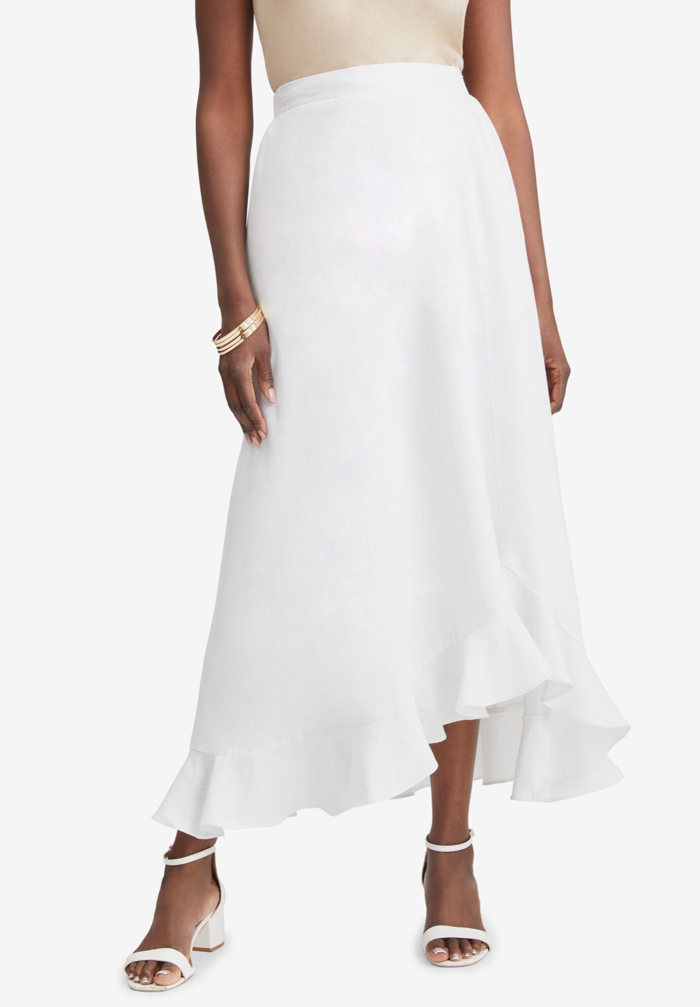 Winifred Ruffle Maxi Skirt