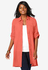 Gauze Mega Tunic, DUSTY CORAL, hi-res image number null
