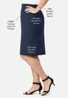 Tummy Control Bi-Stretch Pencil Skirt, , on-hover image number null