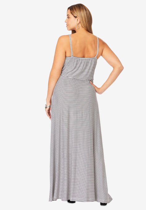 Blouson Maxi Dress, , on-hover image number null