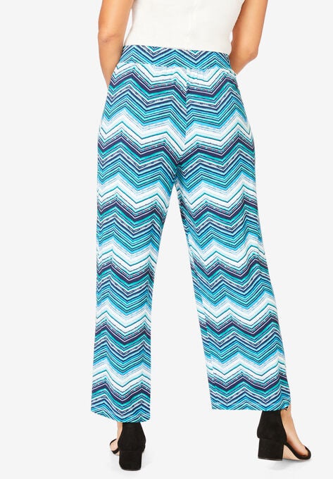 Everyday Knit Palazzo Pant, , on-hover image number null
