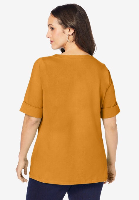 Cuff Tee, , on-hover image number null