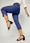Curved Hem Crop Jeggings, MEDIUM STONEWASH LACE, hi-res image number null
