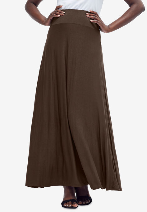 Dolman Sleeve Skirt Set, CHOCOLATE, hi-res image number null