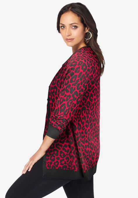 Fine Gauge Cardigan, , alternate image number null
