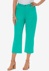 Classic Denim Capri, AQUA SEA, hi-res image number null
