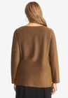 Shimmery Side-Gathered Tunic, , on-hover image number null