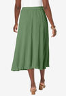 Button-Front Midi Skirt, , on-hover image number 1
