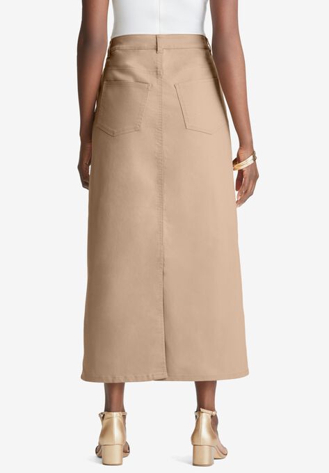 True Fit Denim Skirt, , on-hover image number null