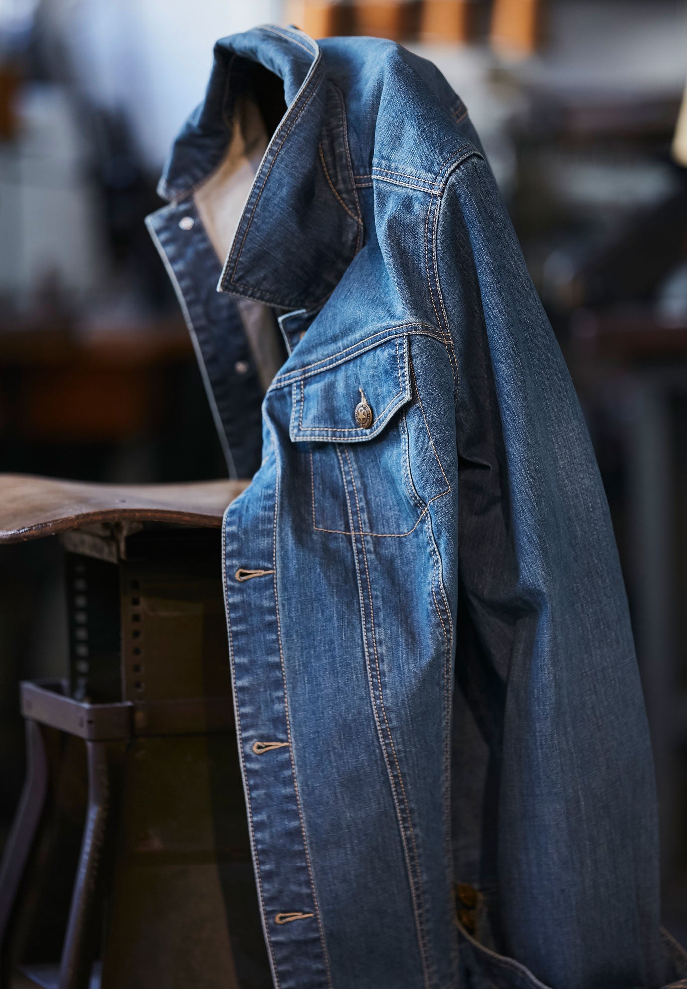liberty blues denim jacket