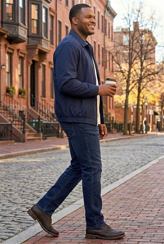 Classic Water-Resistant Bomber, NAVY, alternate image number 2