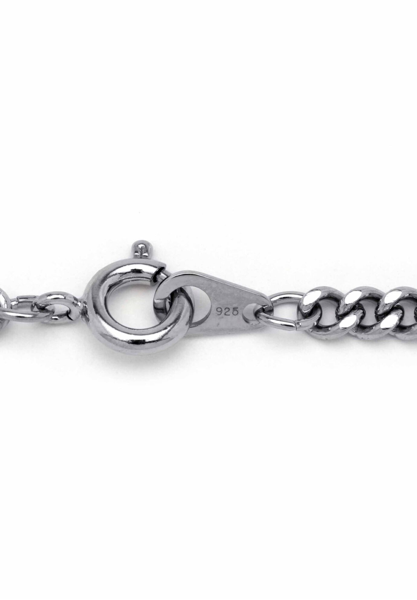 Sterling Silver Cross Pendant with 24 inch Chain, , on-hover image number 1