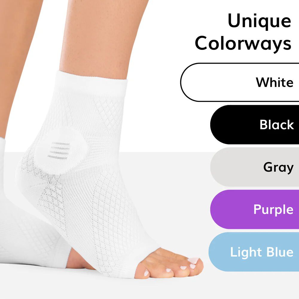 Neuropathy Socks &ndash; 3 Pack, GRAY, alternate image number 6