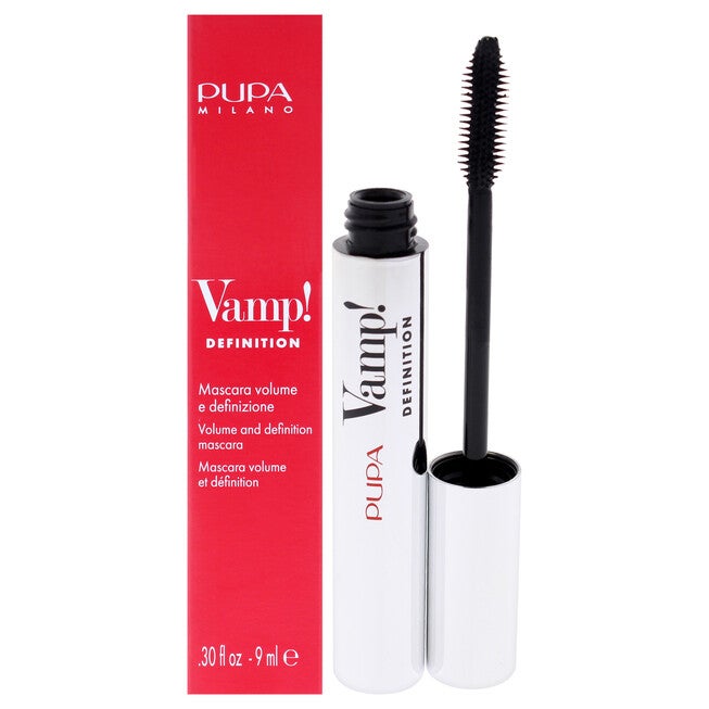 Vamp! Definition Mascara - 001 Extra Black by Pupa Milano for Women - 0.3 oz Mascara, See Description, hi-res image number 0