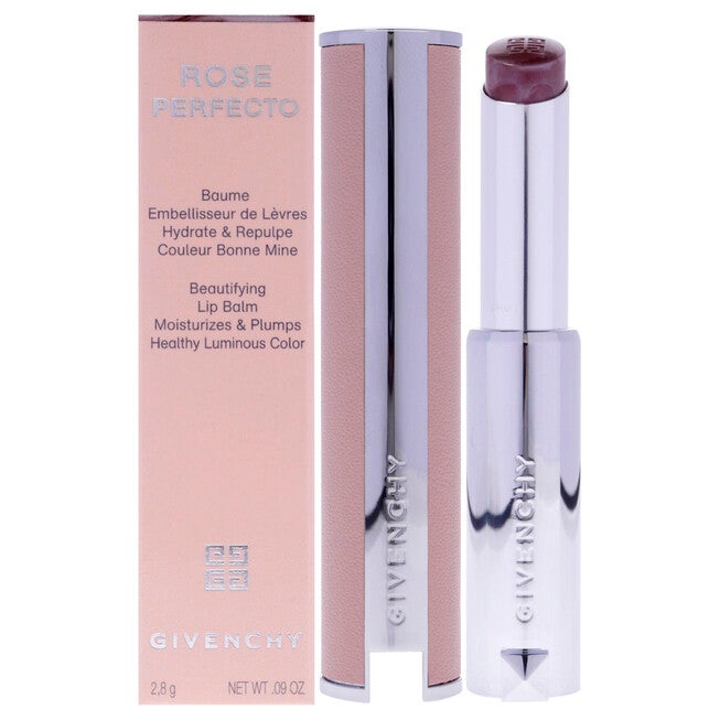 Rose Perfecto Beautifying Lip Balm - 117 Chilling Brown by Givenchy for Women - 0.09 oz Lip Balm, NA, hi-res image number null