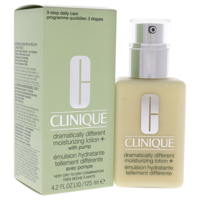 Dramatically Different Moisturizing Lotion Plus - Very Dry To Dry Combination Skin by Clinique for Unisex - 4.2 oz Moisturizer, See Description, alternate image number 2
