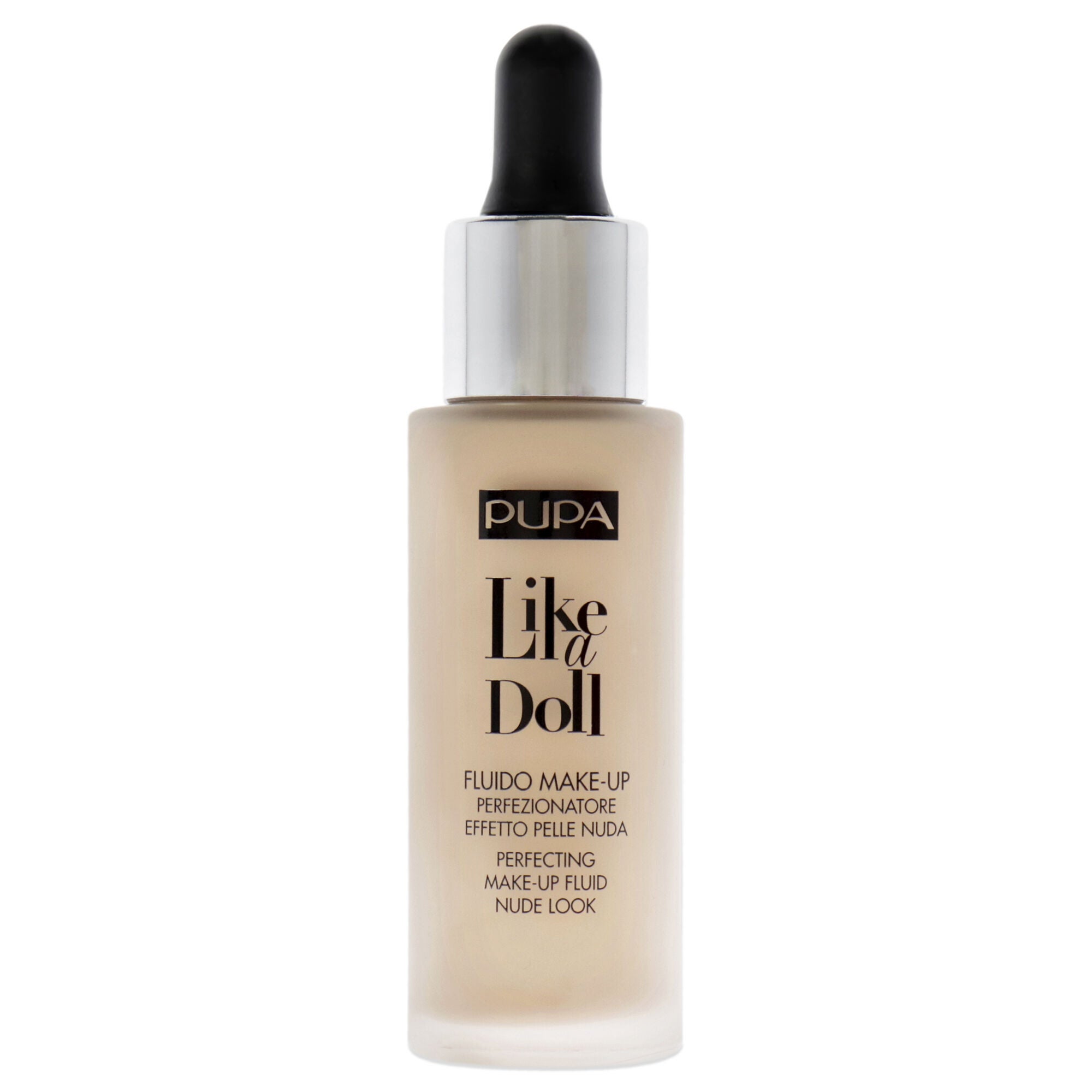 Like A Doll Perfecting Make-Up Fluid Nude Look Foundation SPF 15 - 030 Natural Beige by Pupa Milano for Women - 1.01 oz Foundation, , alternate image number 5