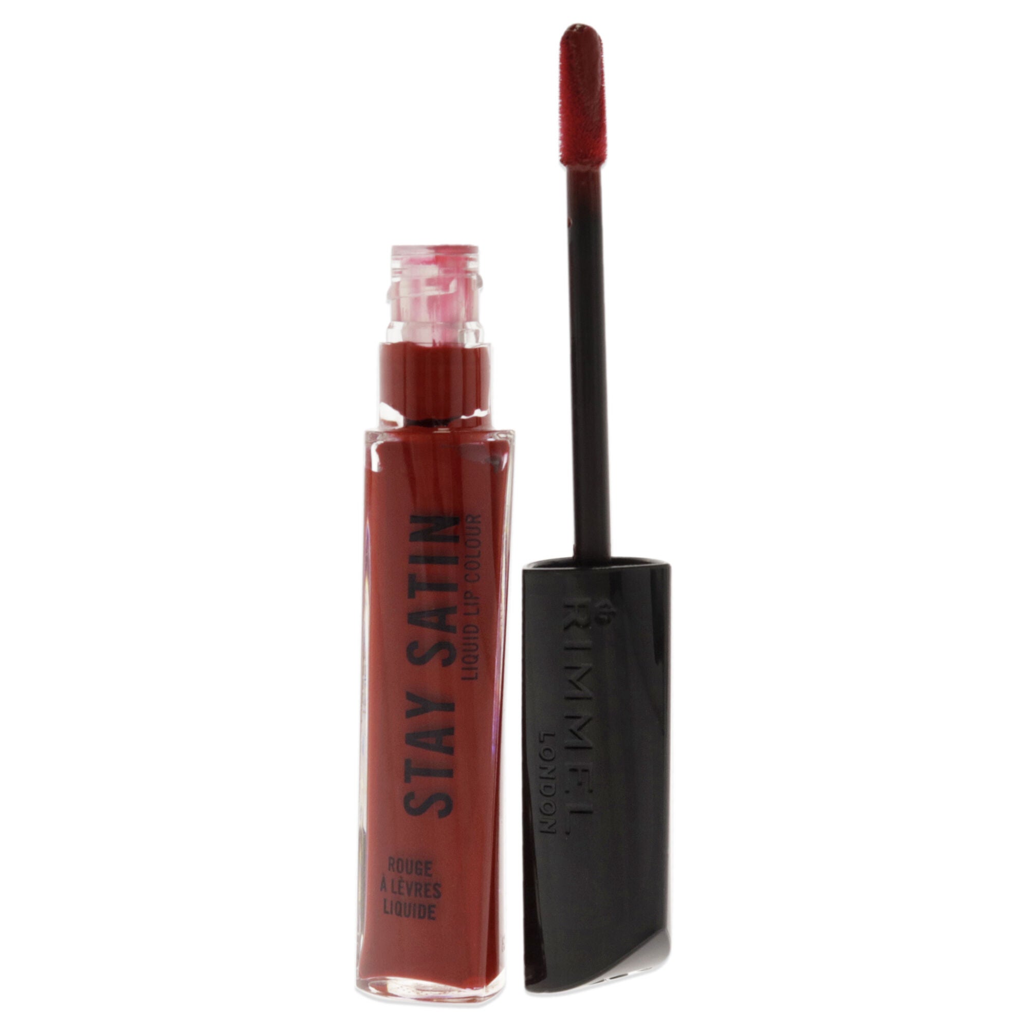 Stay Satin Liquid Lip Color - Redical by Rimmel London for Women - 0.21 oz Llipstick, See Description, alternate image number 1