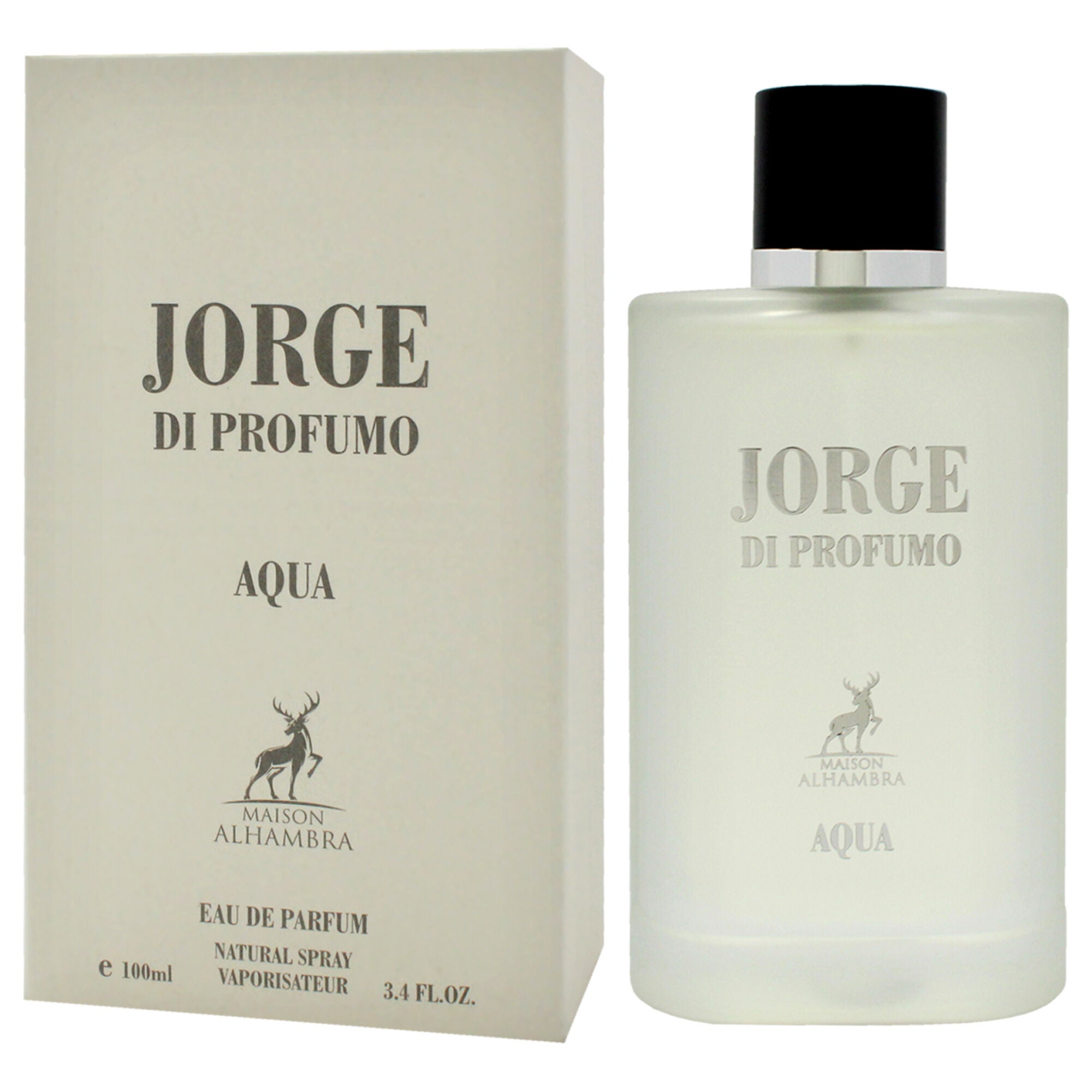 Jorge Di Profumo Aqua by Maison Alhambra for Men - 3.4 oz EDP Spray, See Description, alternate image number 3