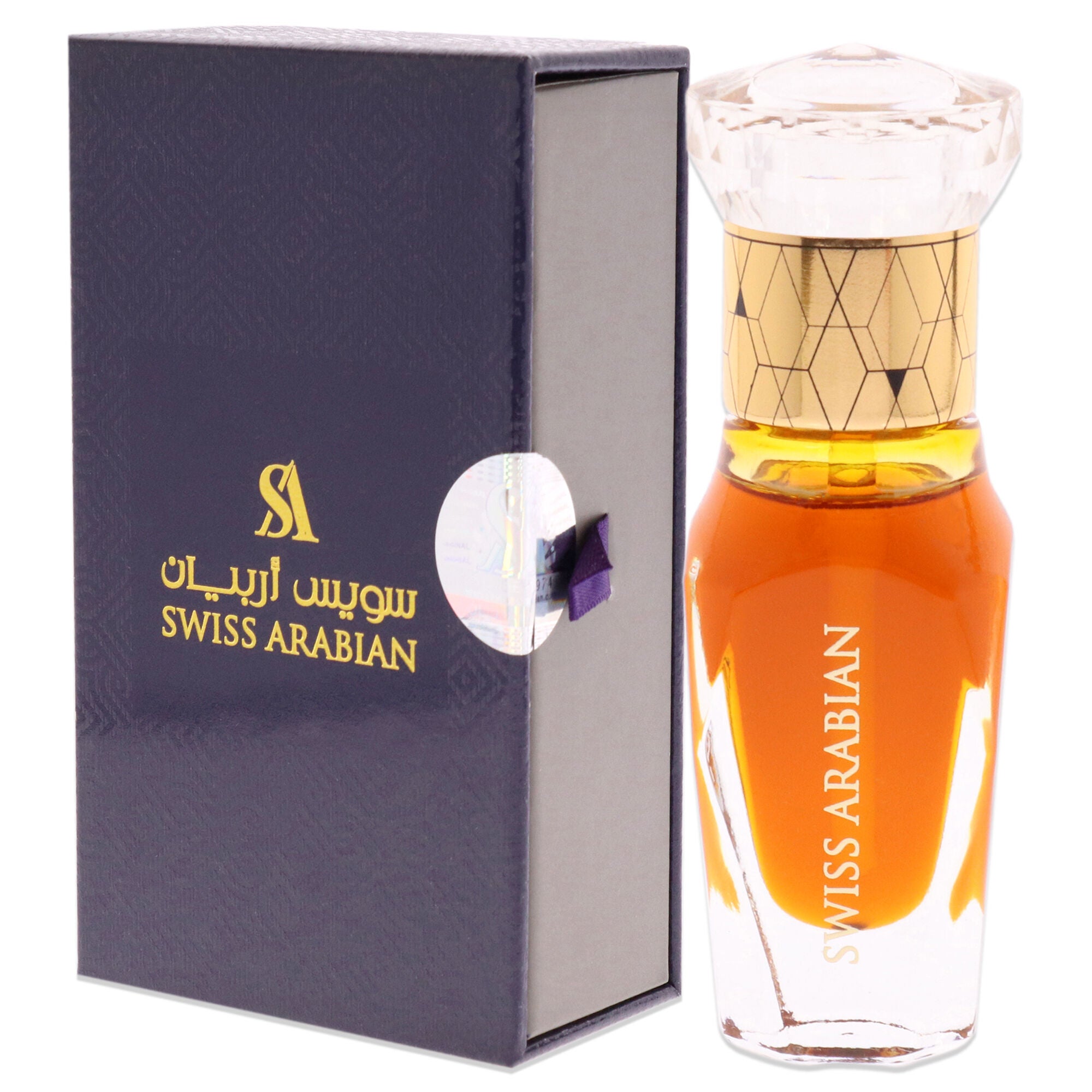 Amber Aura by Swiss Arabian for Unisex - 0.4 oz Parfum Oil Rollerball, See Description, alternate image number 3