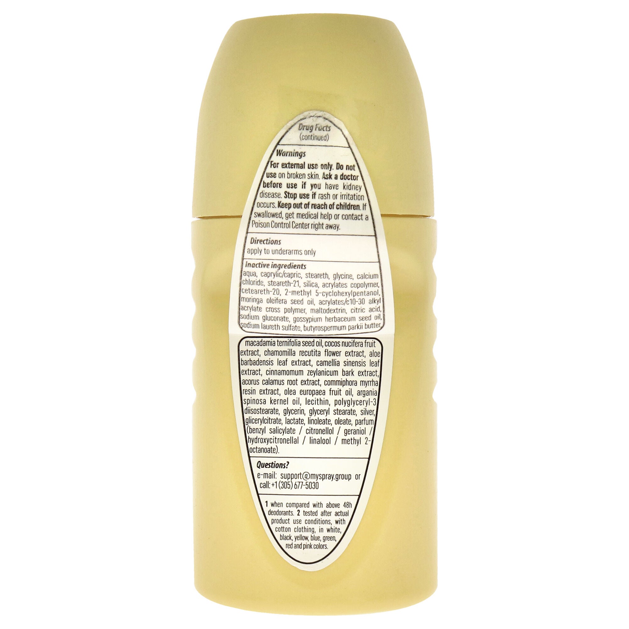 72 Hours Personalities Antiperspirant Deodorant - Peaceful and Fashion by Above for Women - 1.7 oz Deodorant Roll-On, See Description, alternate image number 2