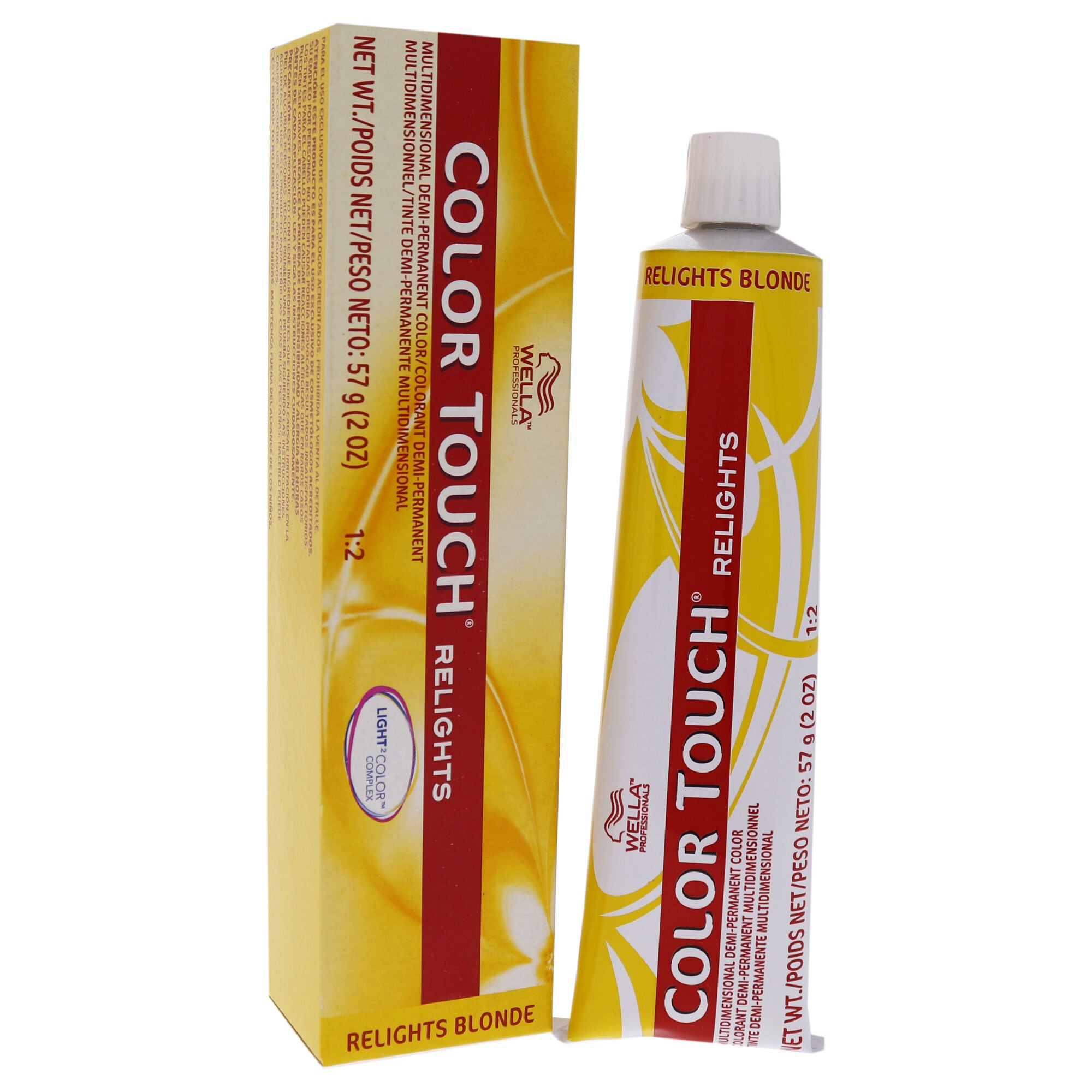 Color Touch Relights Demi-Permanent Color - 18 Ash Pearl by Wella for Unisex - 2 oz Hair Color, See Description, alternate image number 1