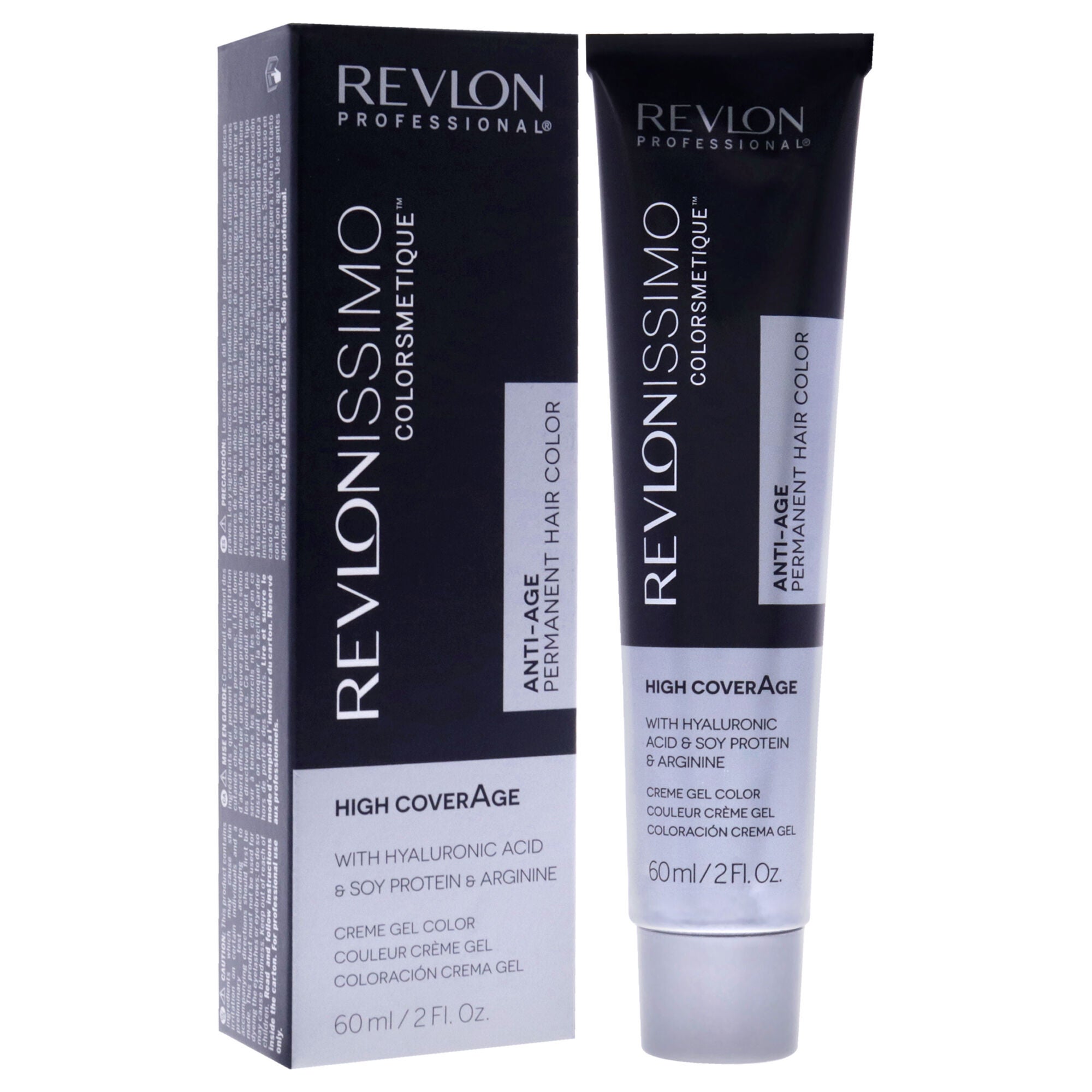 Revlonissimo Colorsmetique High Coverage - 6.12 Dark Frosty Blonde by Revlon for Unisex - 2 oz Hair Color, See Description, alternate image number 1