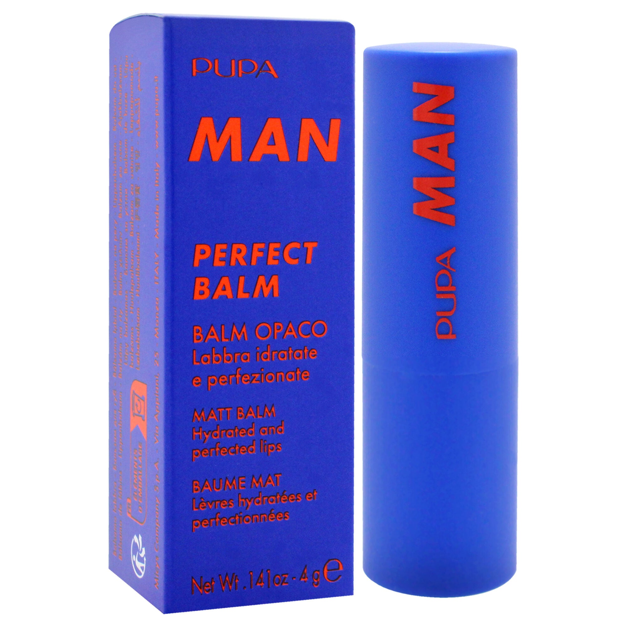 Perfect Balm Matt Balm - 001 by Pupa Milano for Men - 0.14 oz Balm, See Description, alternate image number 2