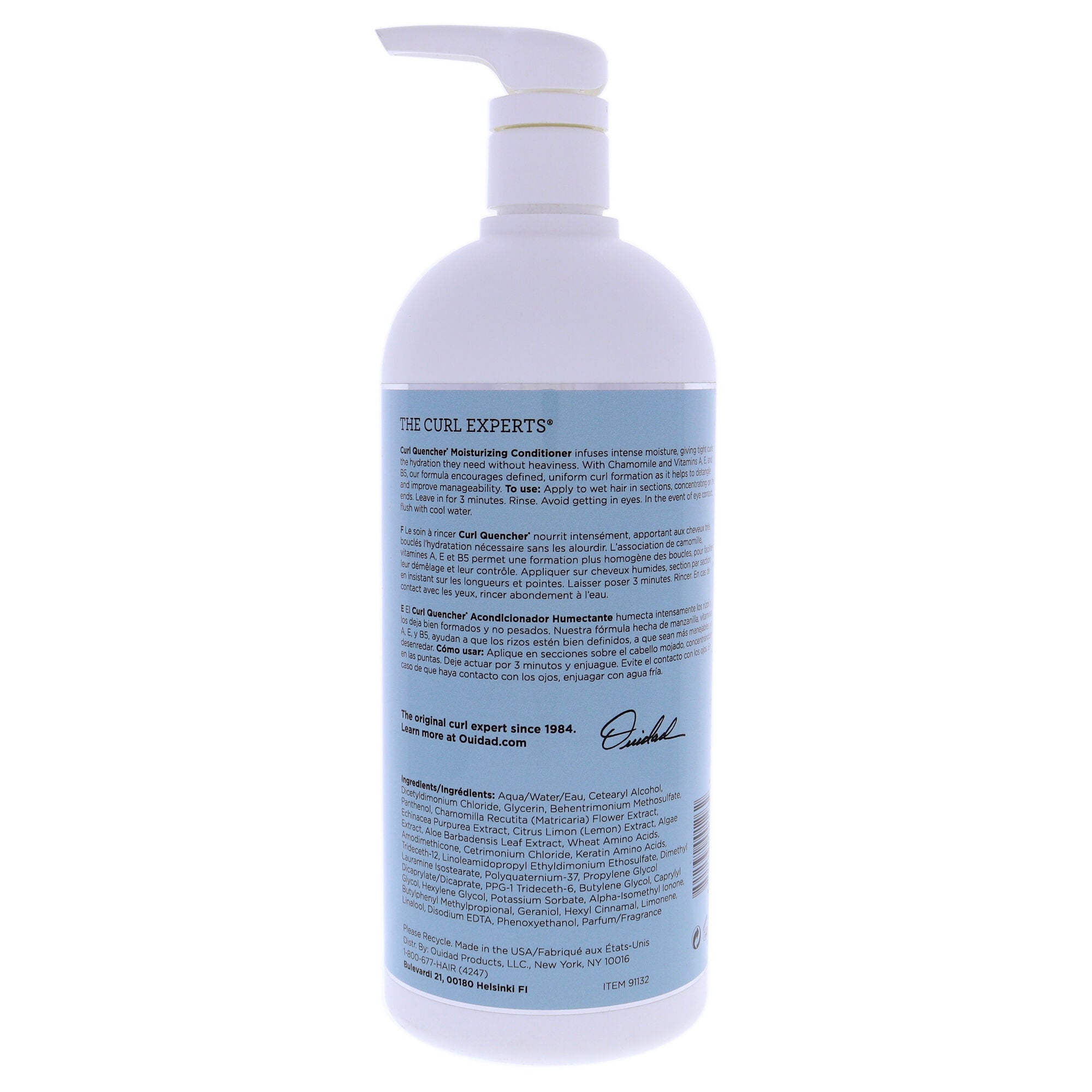 Curl Quencher Moisturizing Conditioner by Ouidad for Unisex - 33.8 oz Conditioner, , alternate image number 3