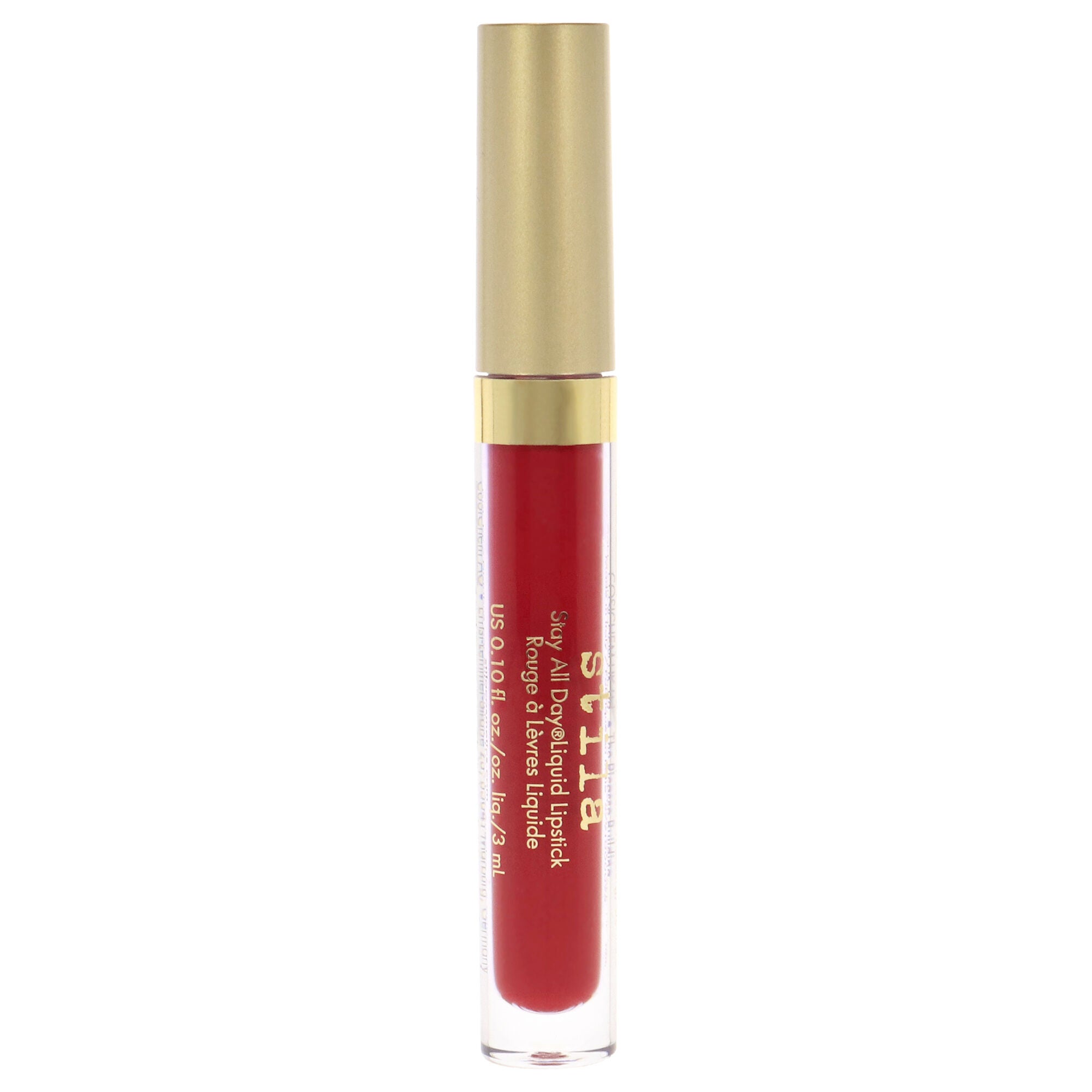 Stay All Day Liquid Lipstick - Fiery by Stila for Women - 0.1 oz Lipstick, , alternate image number 5