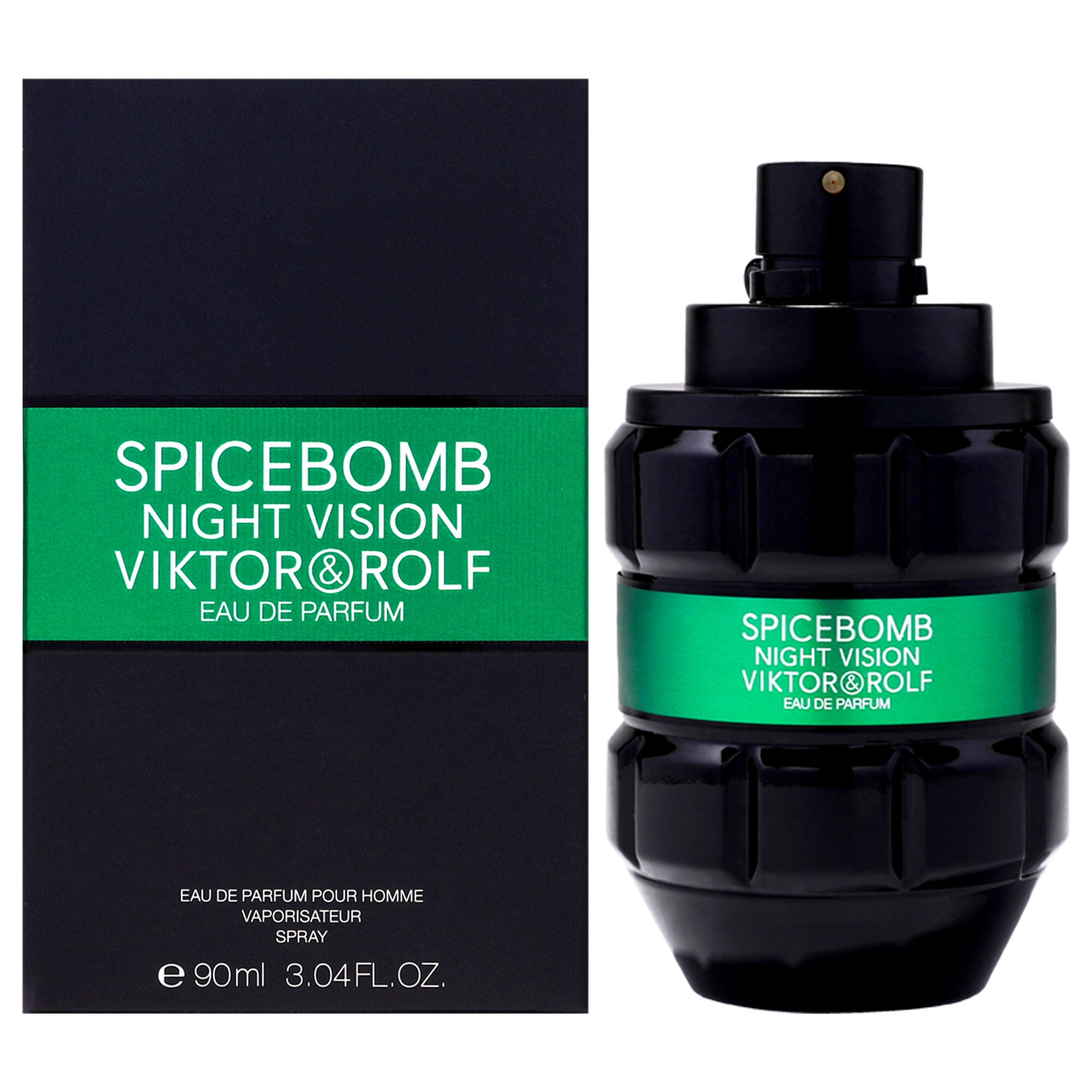 Spicebomb Night Vision by Viktor and Rolf for Men - 3.04 oz EDP Spray, Clear, hi-res image number 0