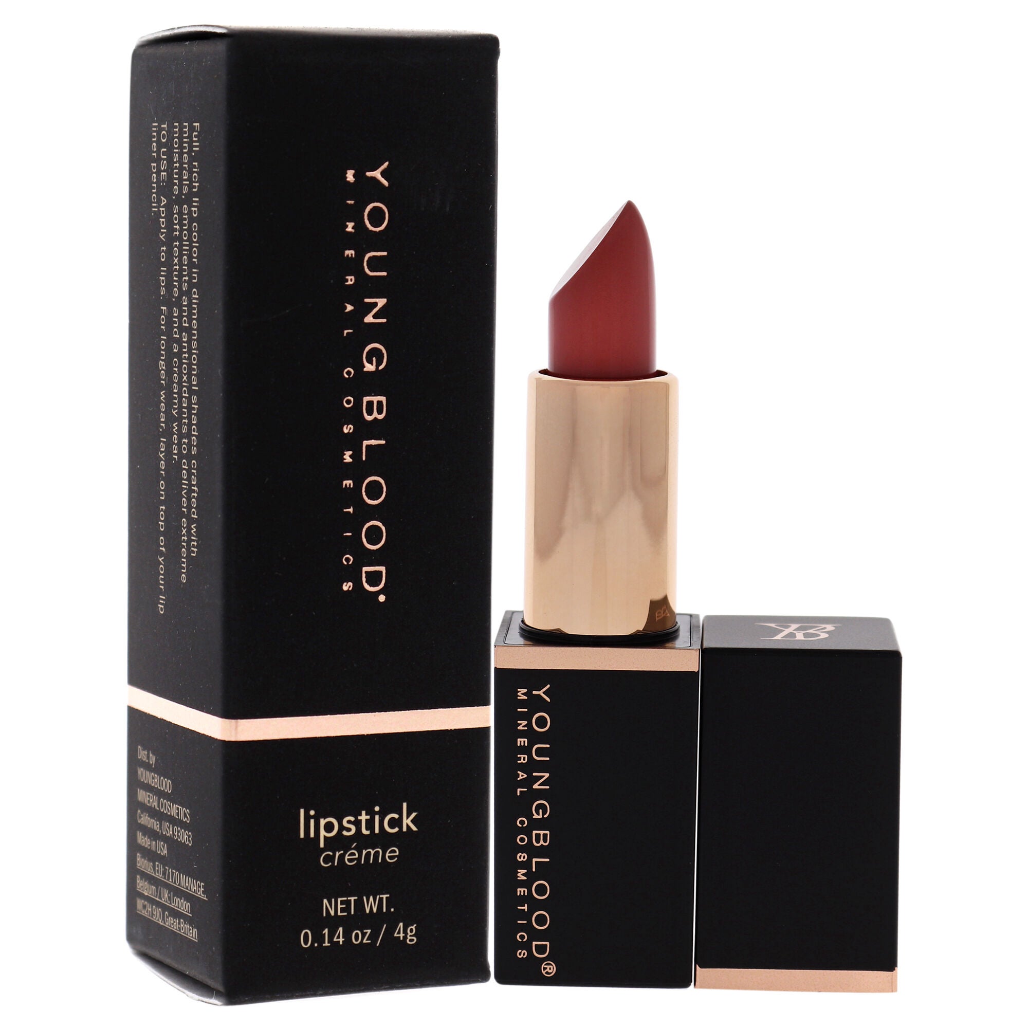 Mineral Creme Lipstick - Cedar by Youngblood for Women - 0.14 oz Lipstick, See Description, alternate image number 2