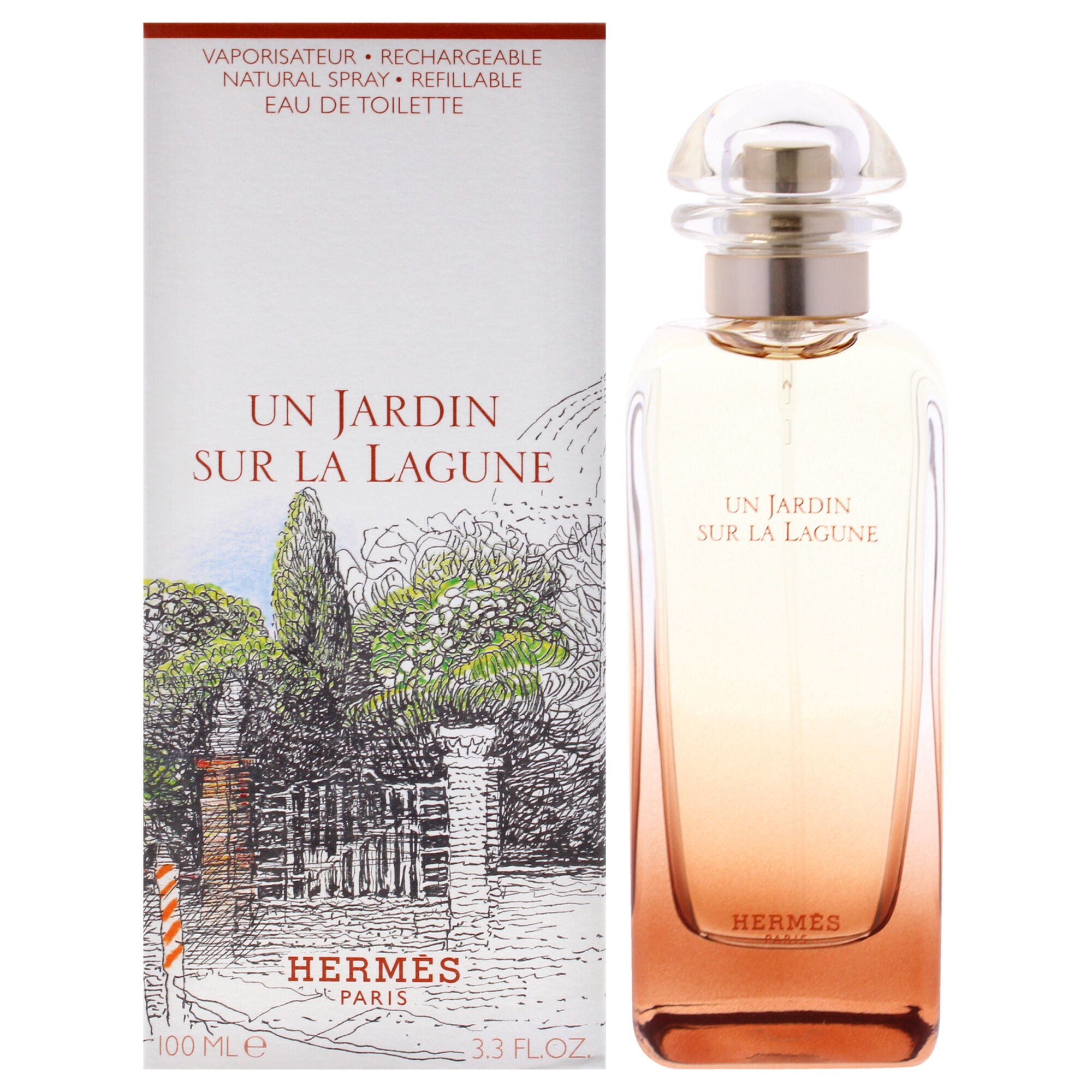Un Jardin Sur La Lagune by Hermes for Unisex - 3.3 oz EDT Spray, See Description, hi-res image number 0
