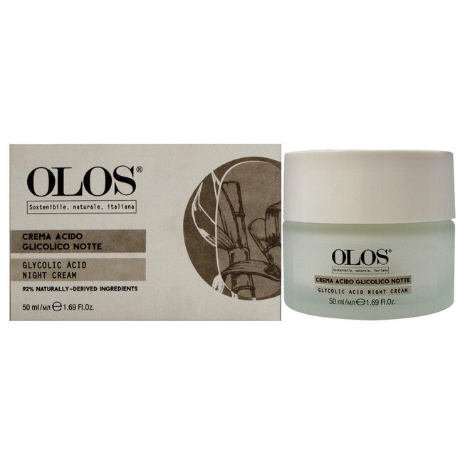 Glycolic Acid Night Cream by Olos for Unisex - 1.7 oz Cream, NA, hi-res image number null