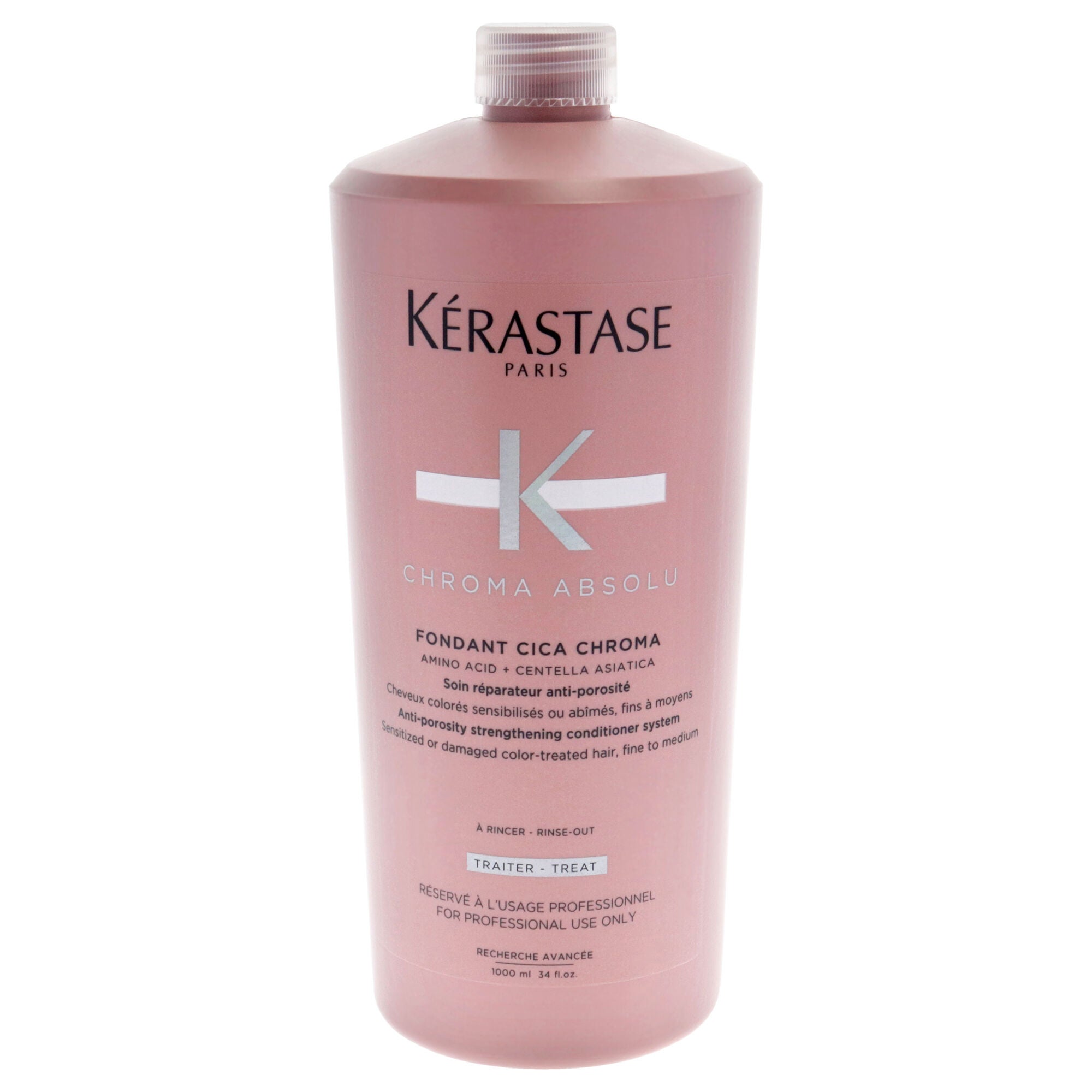 Chroma Absolu Fondant Cica Conditioner by Kerastase for Unisex - 34 oz Conditioner, See Description, hi-res image number 0