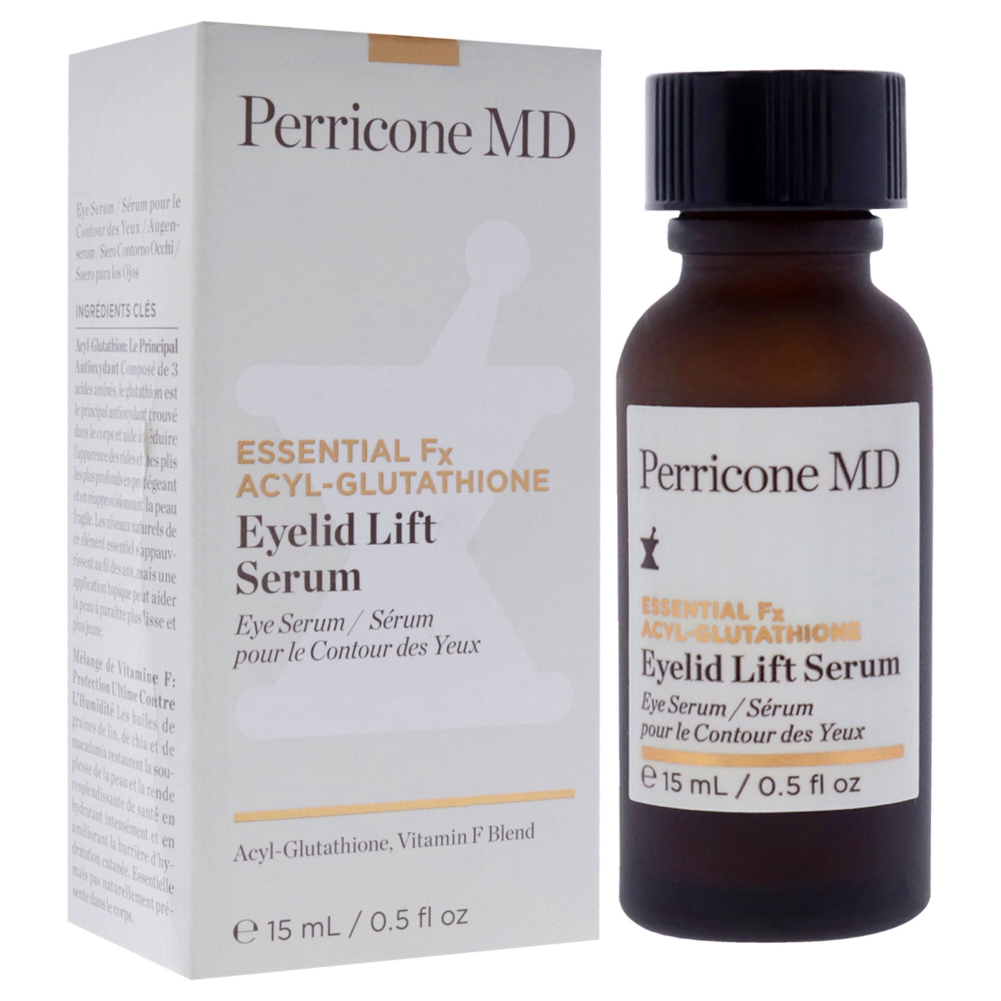 Essential FX Acyl-Glutathione Eyelid Lift Serum by Perricone MD for Unisex - 0.5 oz Serum, See Description, alternate image number 1