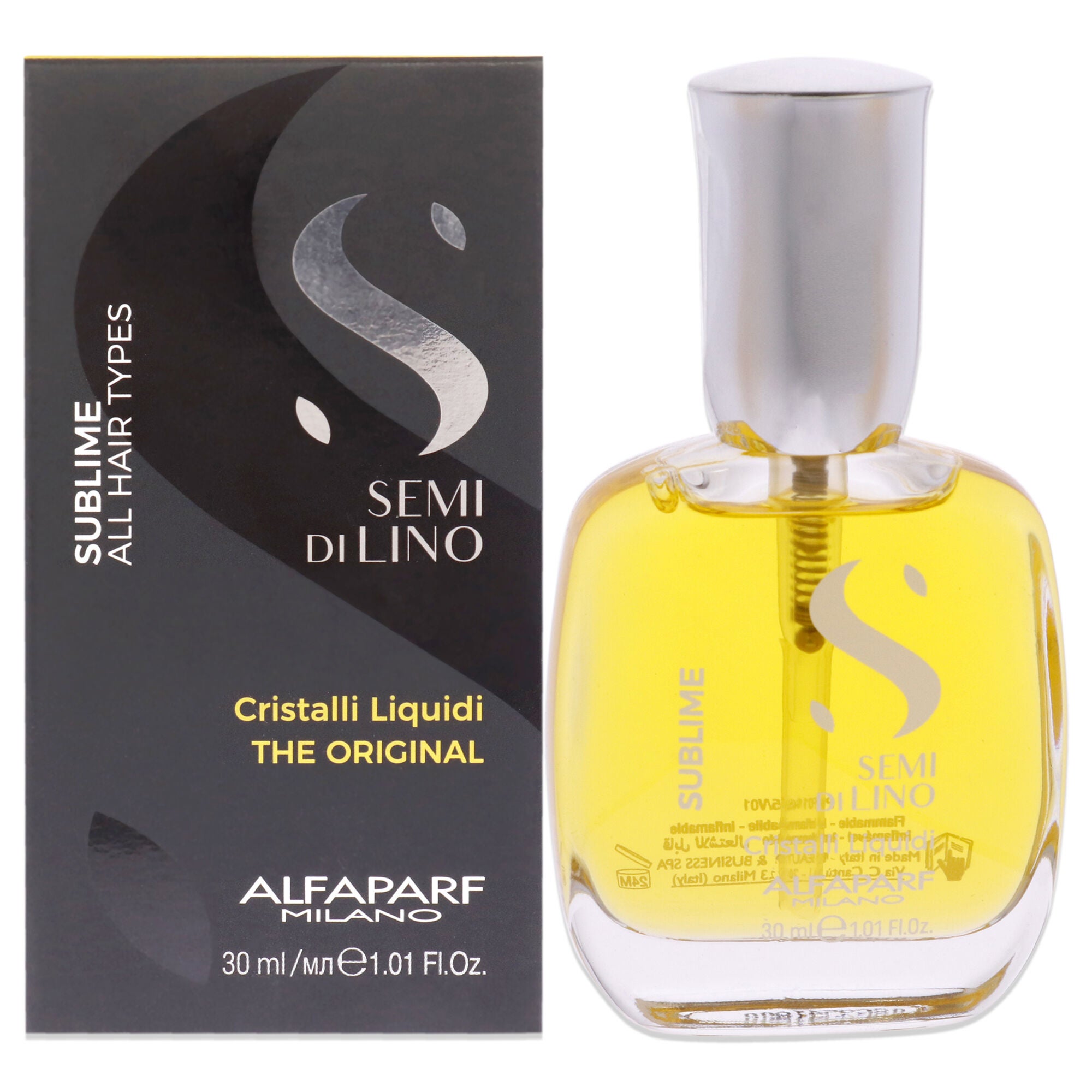 Sublime Cristalli Liquidi The Original by Alfaparf Milano for Unisex - 1.01 oz Serum, See Description, hi-res image number 0