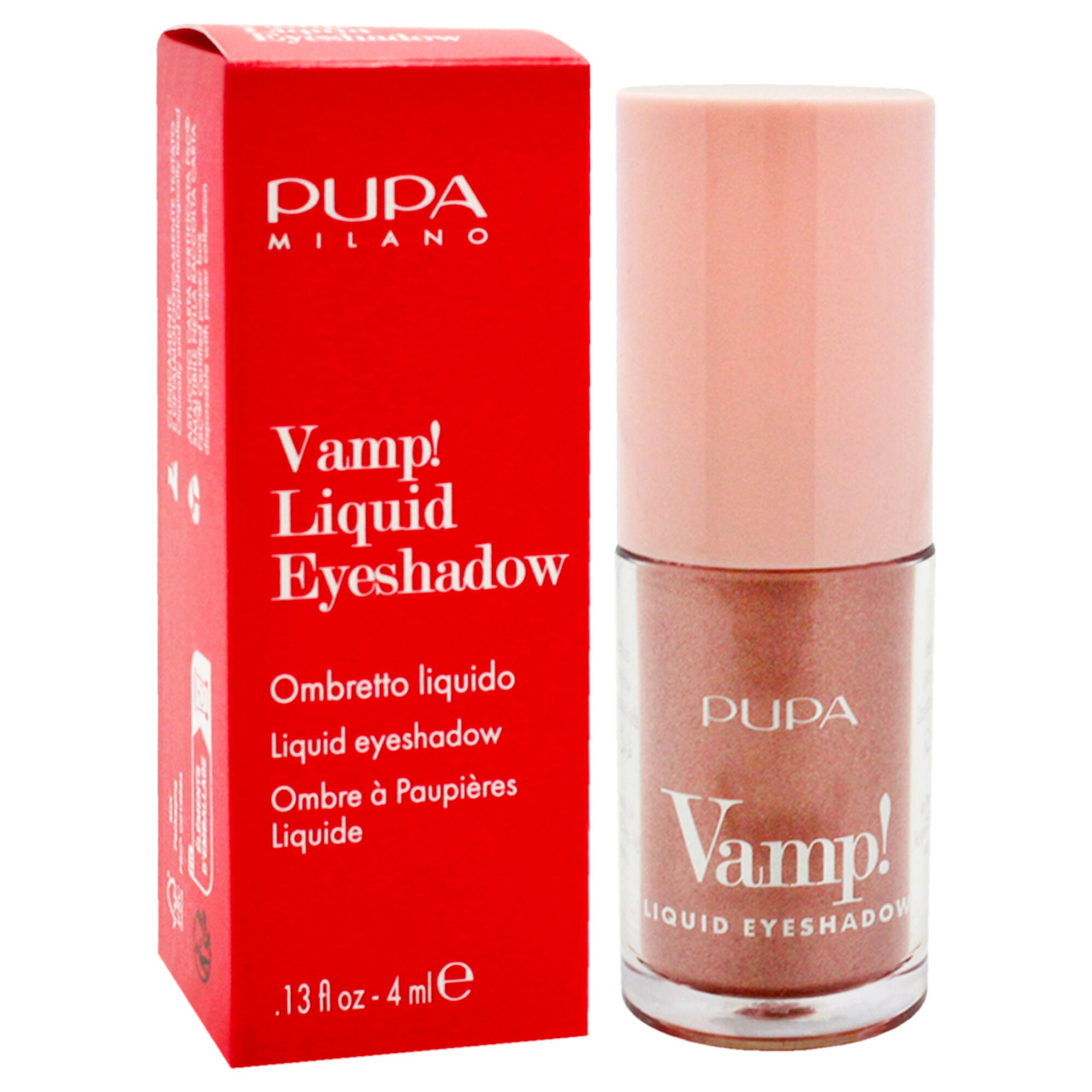 Vamp! Liquid Eyeshadow - 002 Golden Rose by Pupa Milano for Women - 0.13 oz Eye Shadow, See Description, alternate image number 1