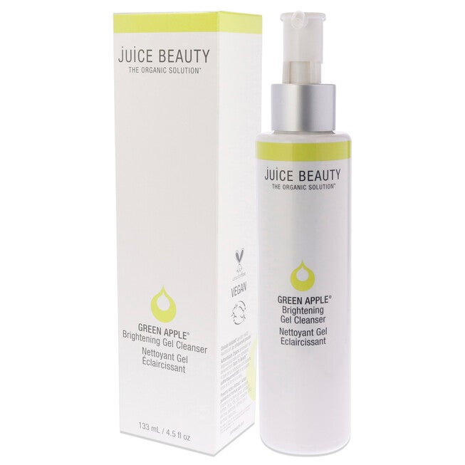 Green Apple Brightening Gel Cleanser by Juice Beauty for Women - 4.5 oz Cleanser, NA, alternate image number null