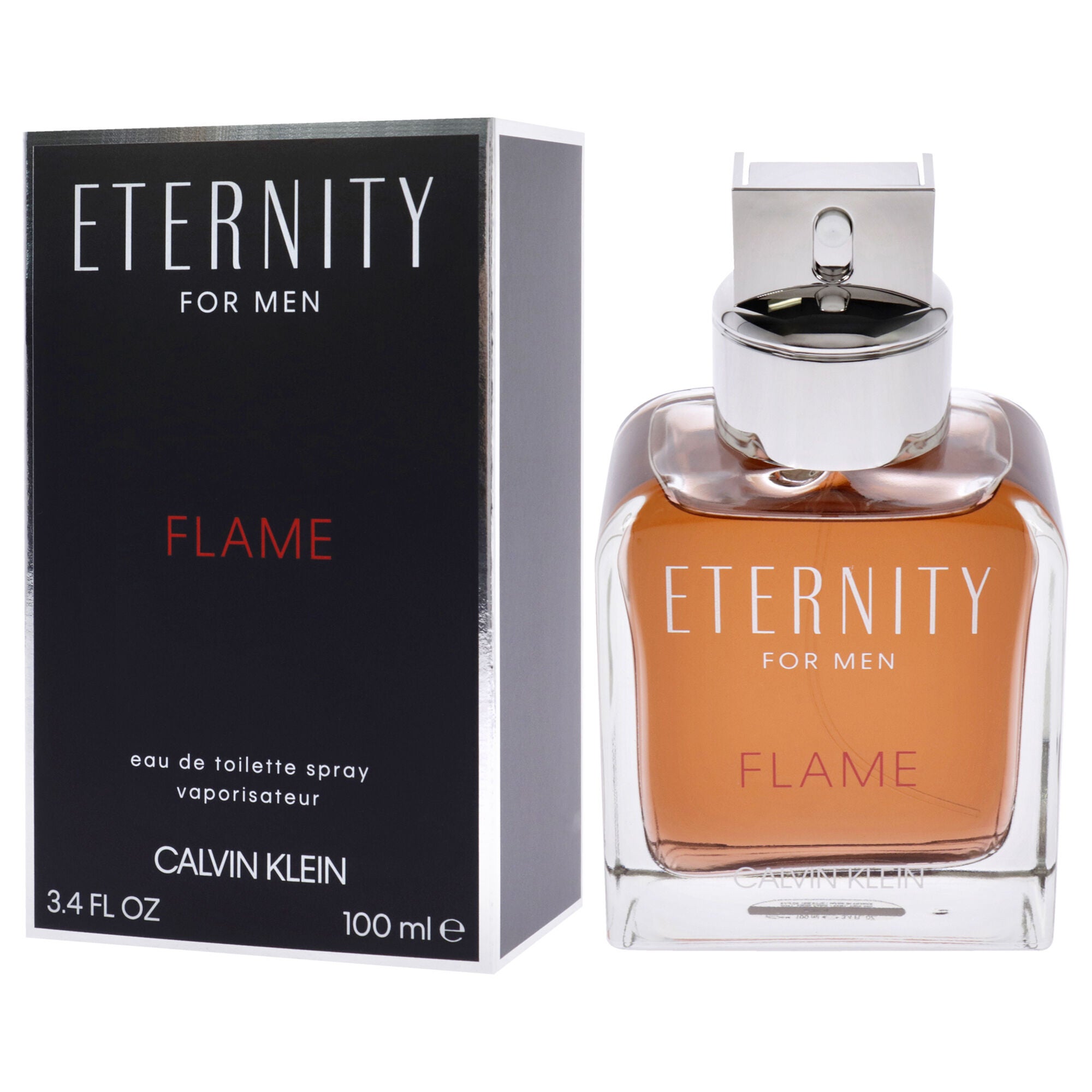Eternity Flame by Calvin Klein for Men - 3.4 oz EDT Spray, , alternate image number 8