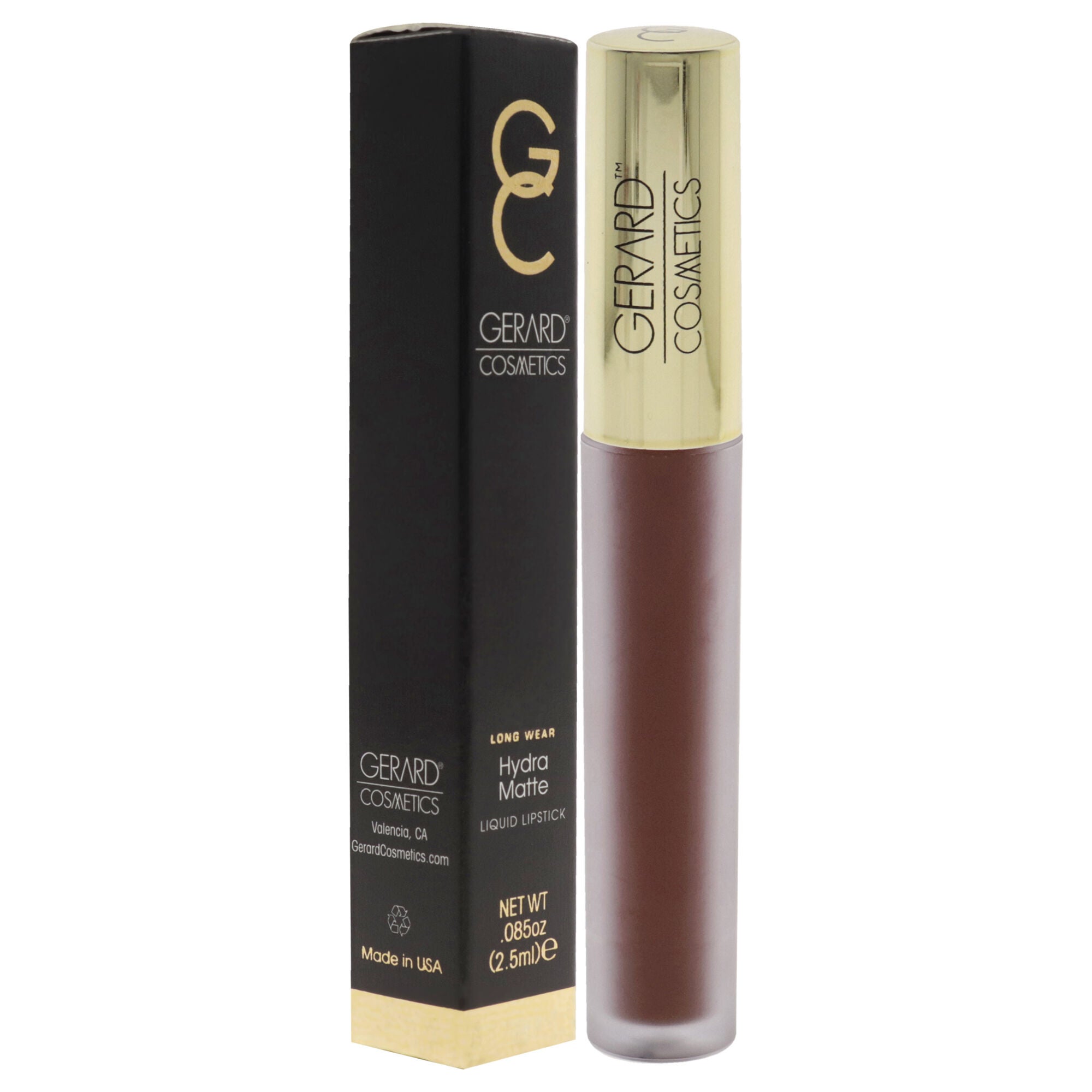 Hydra Matte Liquid Lipstick - Mudslide by Gerard Cosmetic for Women - 0.085 oz Lipstick, , alternate image number 6