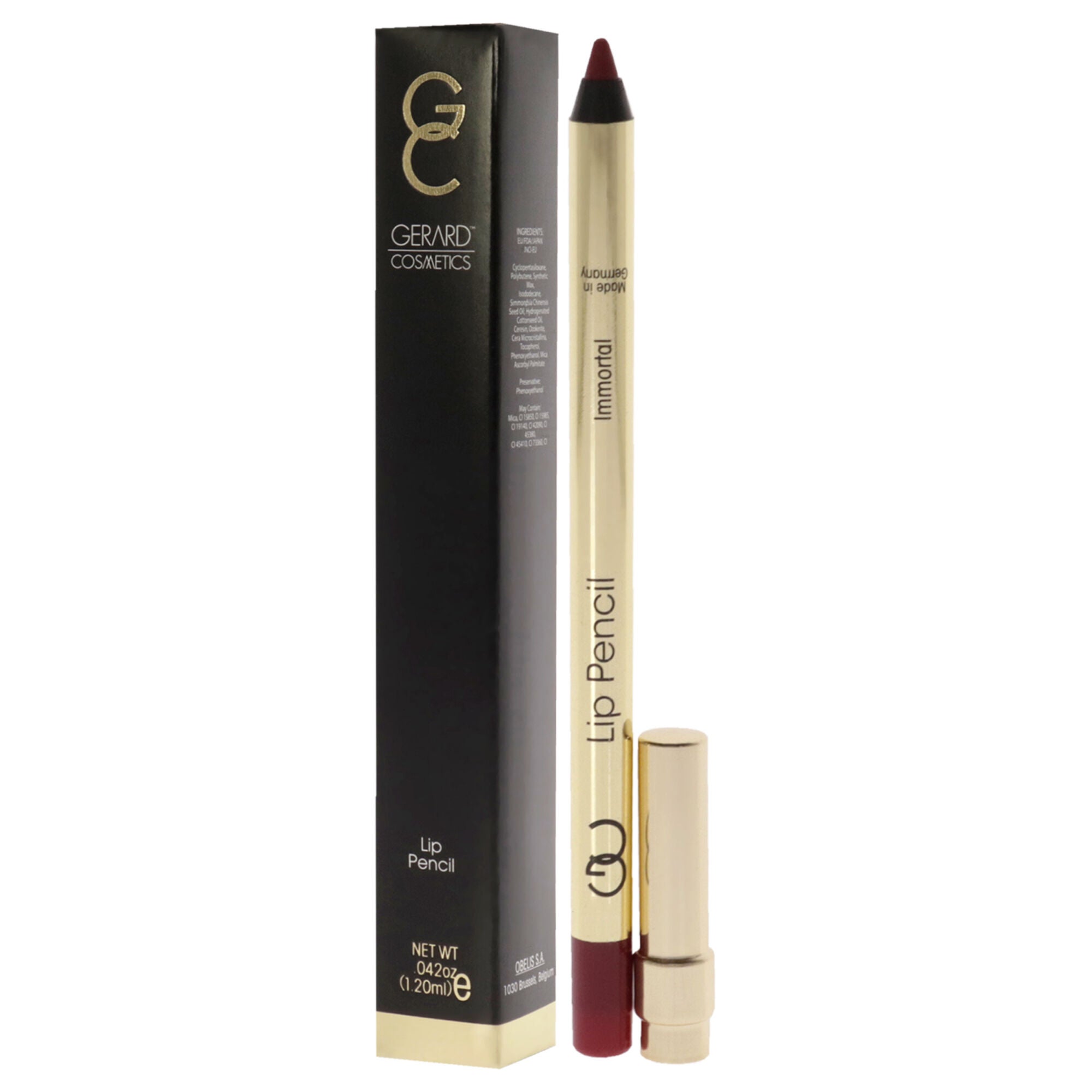Lip Pencil - Immortal by Gerard Cosmetic for Women - 0.04 oz Lip Pencil, , alternate image number 7