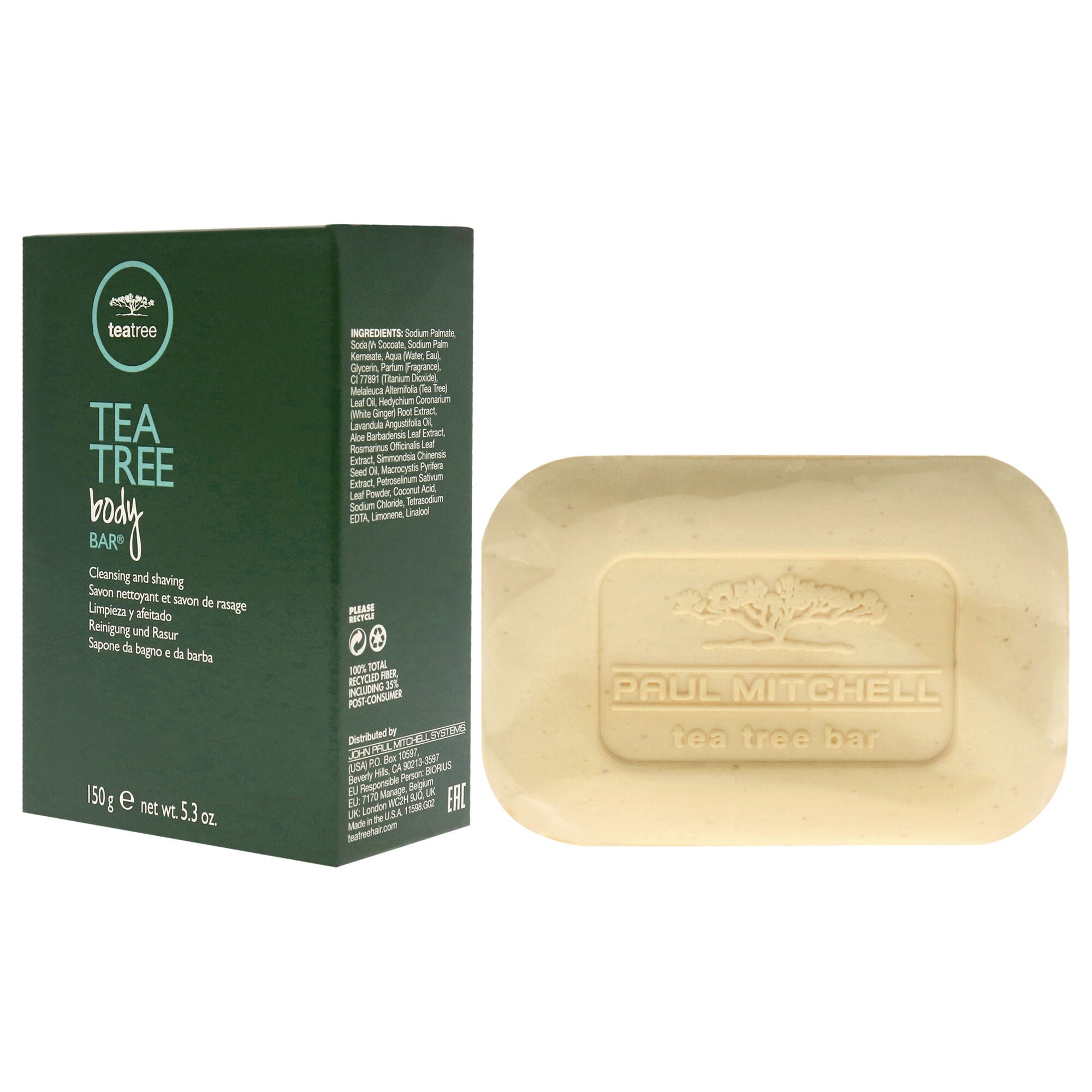 Tea Tree Body Bar by Paul Mitchell for Unisex - 5.3 oz Soap, , alternate image number 7