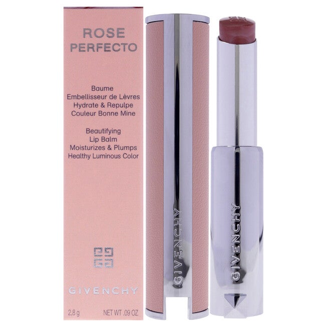 Rose Perfecto Beautifying Lip Balm - 110 Milky Nude by Givenchy for Women - 0.09 oz Lip Balm, NA, hi-res image number null