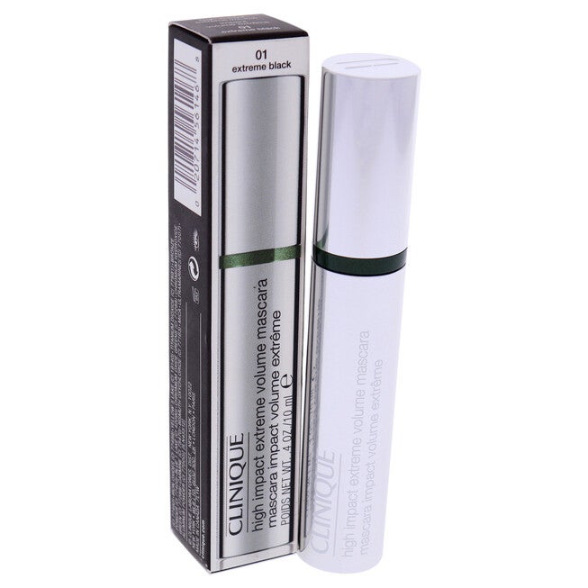 High Impact Extreme Volume Mascara - 01 Extreme Black by Clinique for Women - 0.4 oz Mascara, NA, alternate image number null