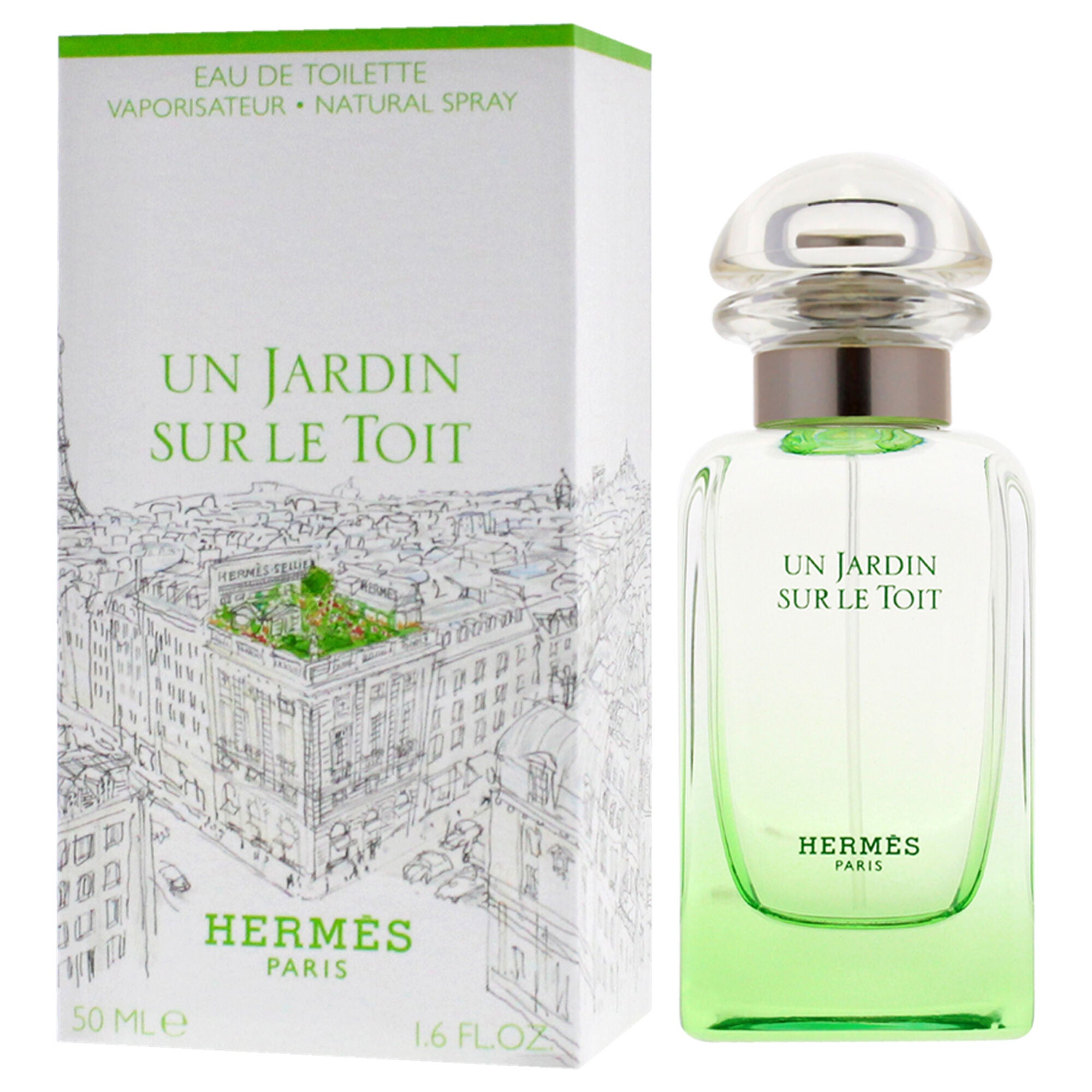 Un Jardin Sur Le Toit by Hermes for Women - 1.6 oz EDT Spray, See Description, alternate image number 3