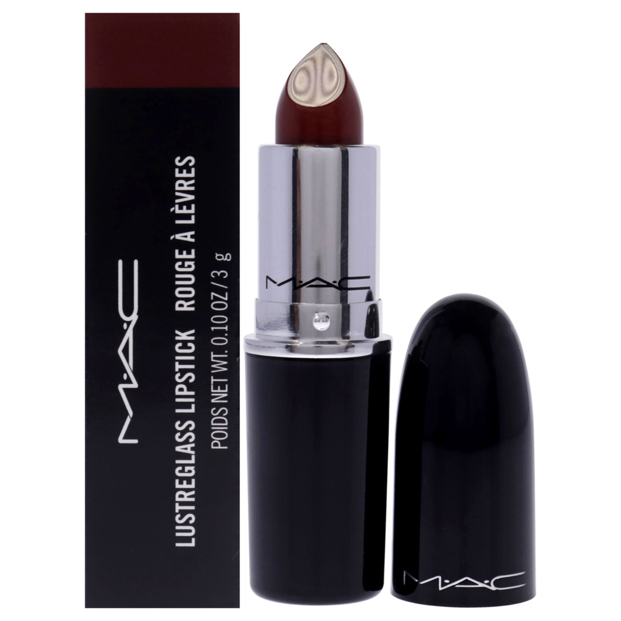 Lustreglass Lipstick - 549 PDA by MAC for Women - 0.1 oz Lipstick, , alternate image number 6