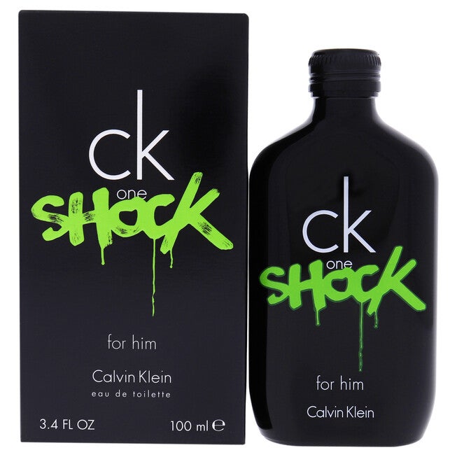 CK One Shock For Him by Calvin Klein for Men - 3.4 oz EDT Spray, NA, hi-res image number null