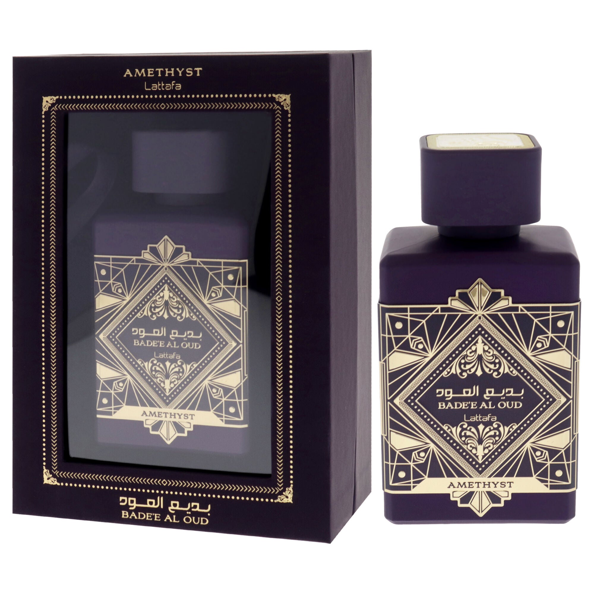 Badee Al Oud Amethyst by Lattafa for Women - 3.4 oz EDP Spray, See Description, alternate image number 3